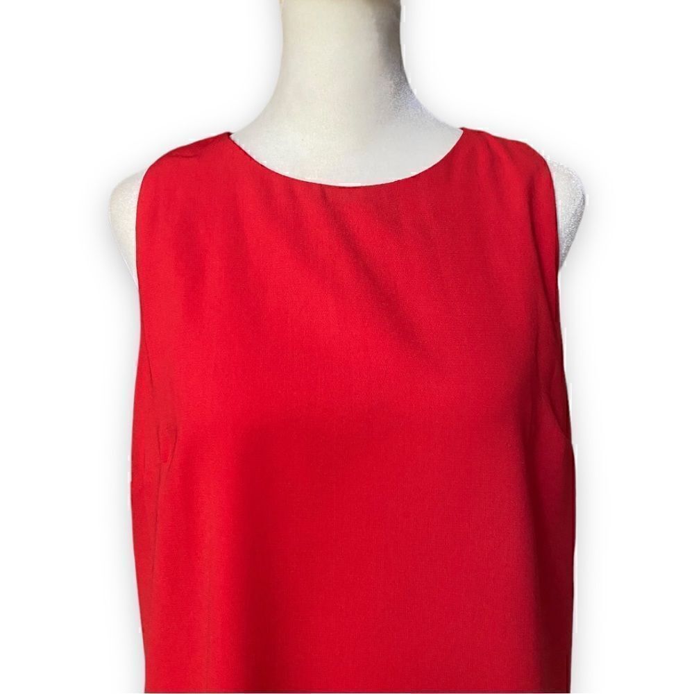 MIAMI Red Racerback Shift Mini Dress - Picture 3 of 16